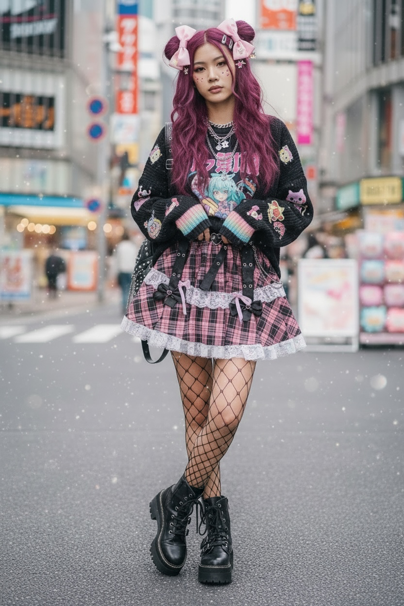Yami Kawaii Skirt  ACDC RAG