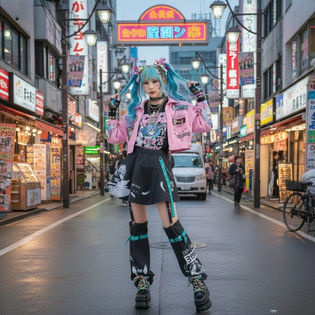 Miku Hatsune Harajuku Skirt by ACDC RAG