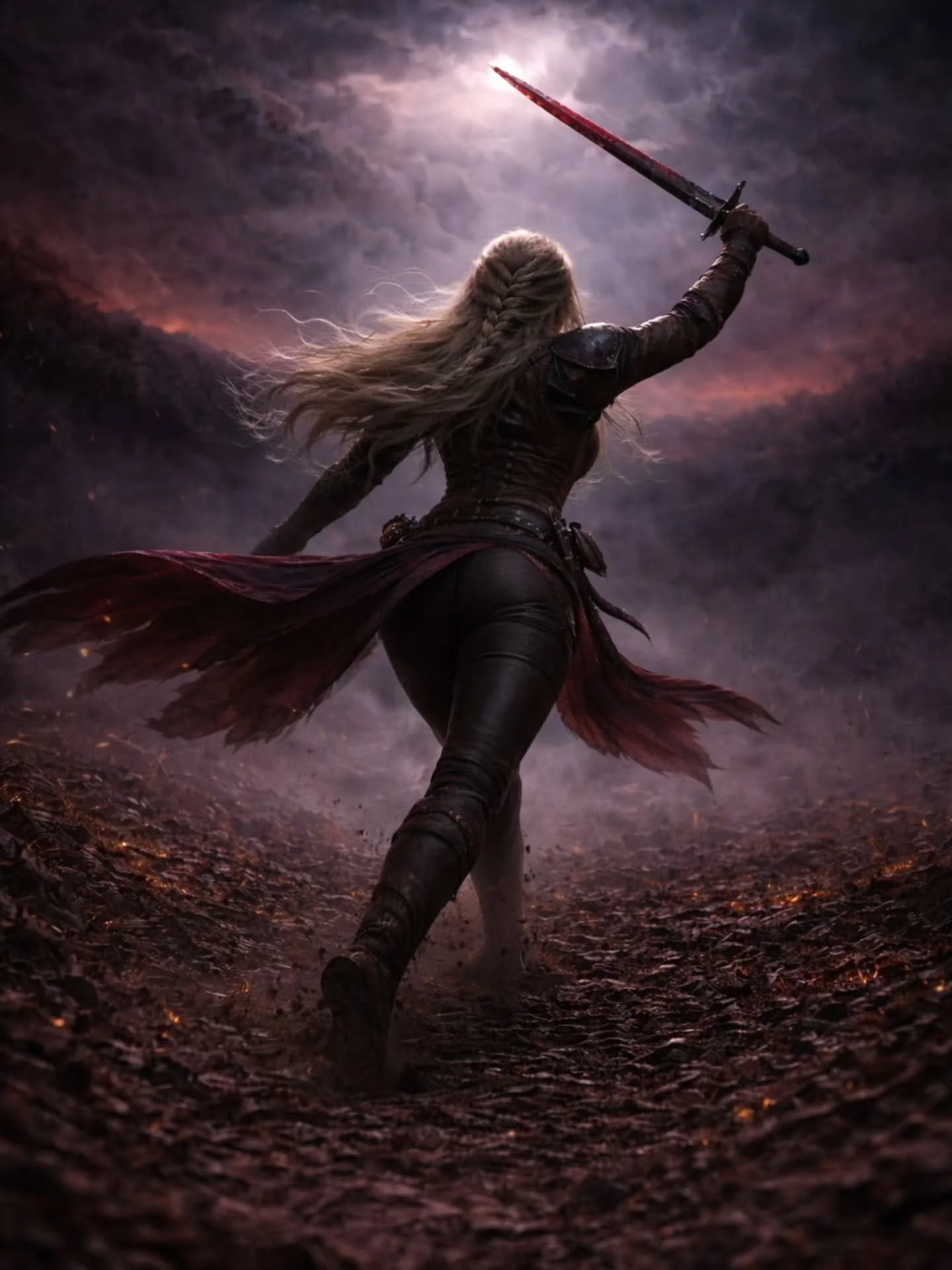 She runs toward the storm.

Not because she isn&rsquo;t afraid, 
but because the storm has always been hers.

Every woman carries a quiet fire.

A rage that remembers
every silence.
every boundary crossed.
every moment she was told to be smaller.

We