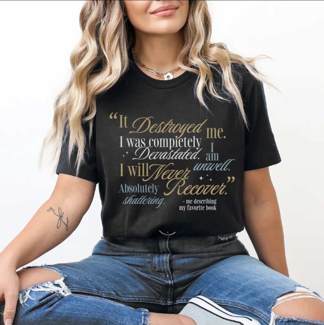 This Book Devastated Me | Bookish T-Shirt