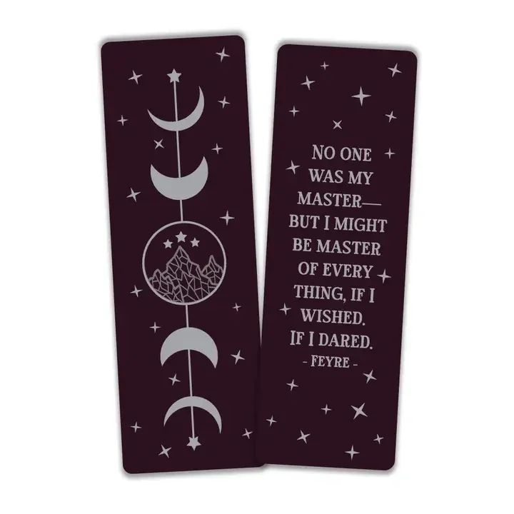 Feyre Tattoo Acotar Foil Bookmark