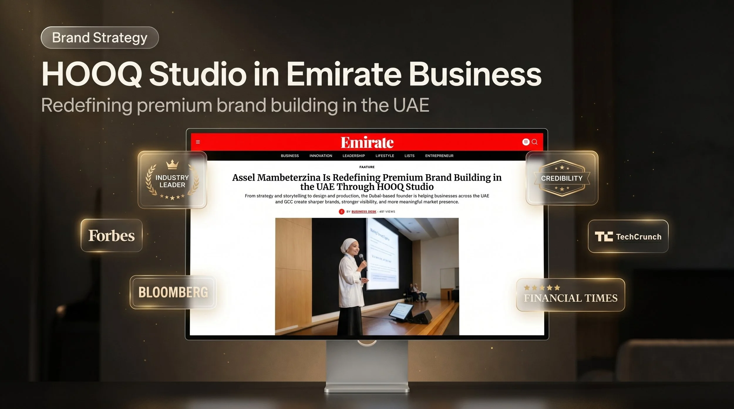 HOOQ Studio Featured in Emirate Business: Redefining Premium Brand Building in the UAE