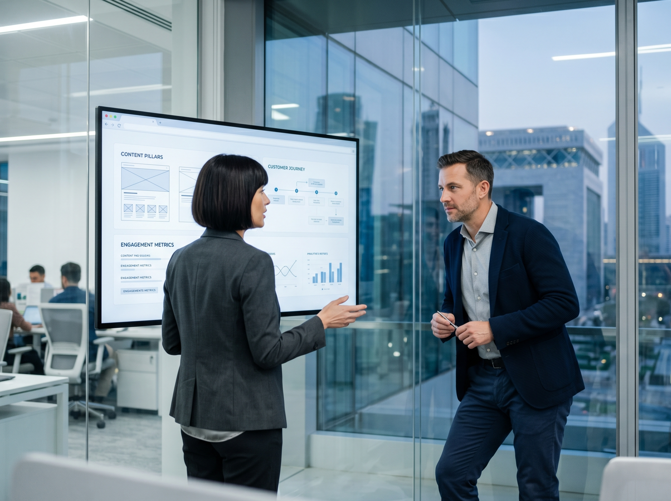 AI content strategy for tech startups in Dubai — HOOQ Studio digital marketing agency