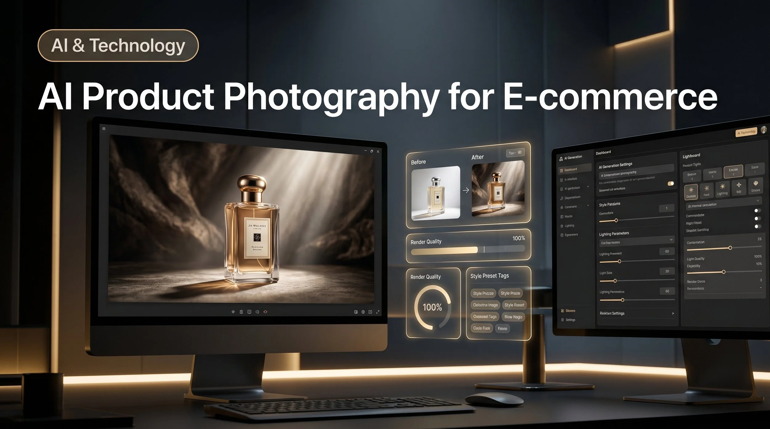 AI product photography e-commerce UAE Dubai HOOQ Studio