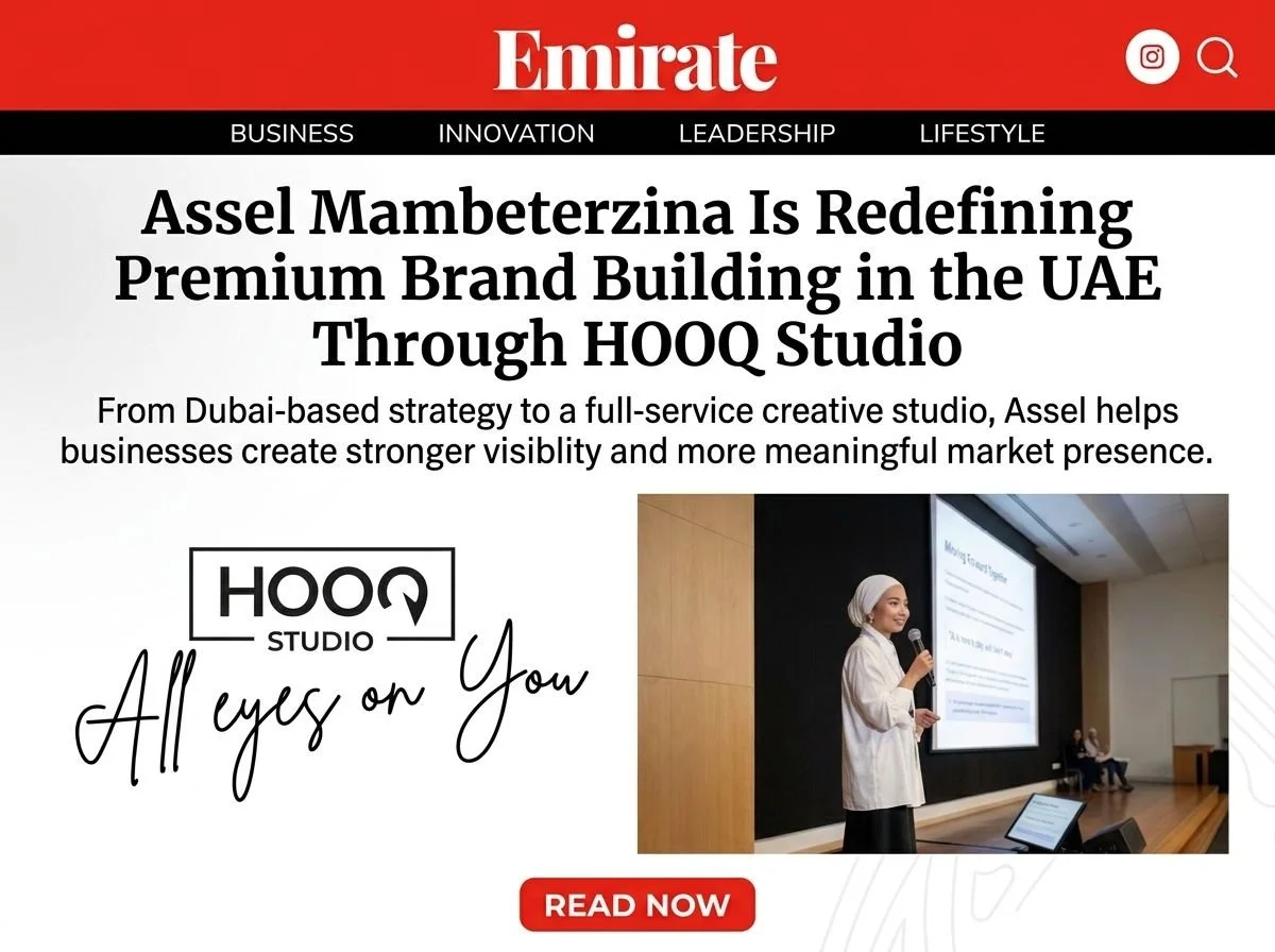 HOOQ Studio Featured in Emirate Business: Redefining Premium Brand Building in the UAE