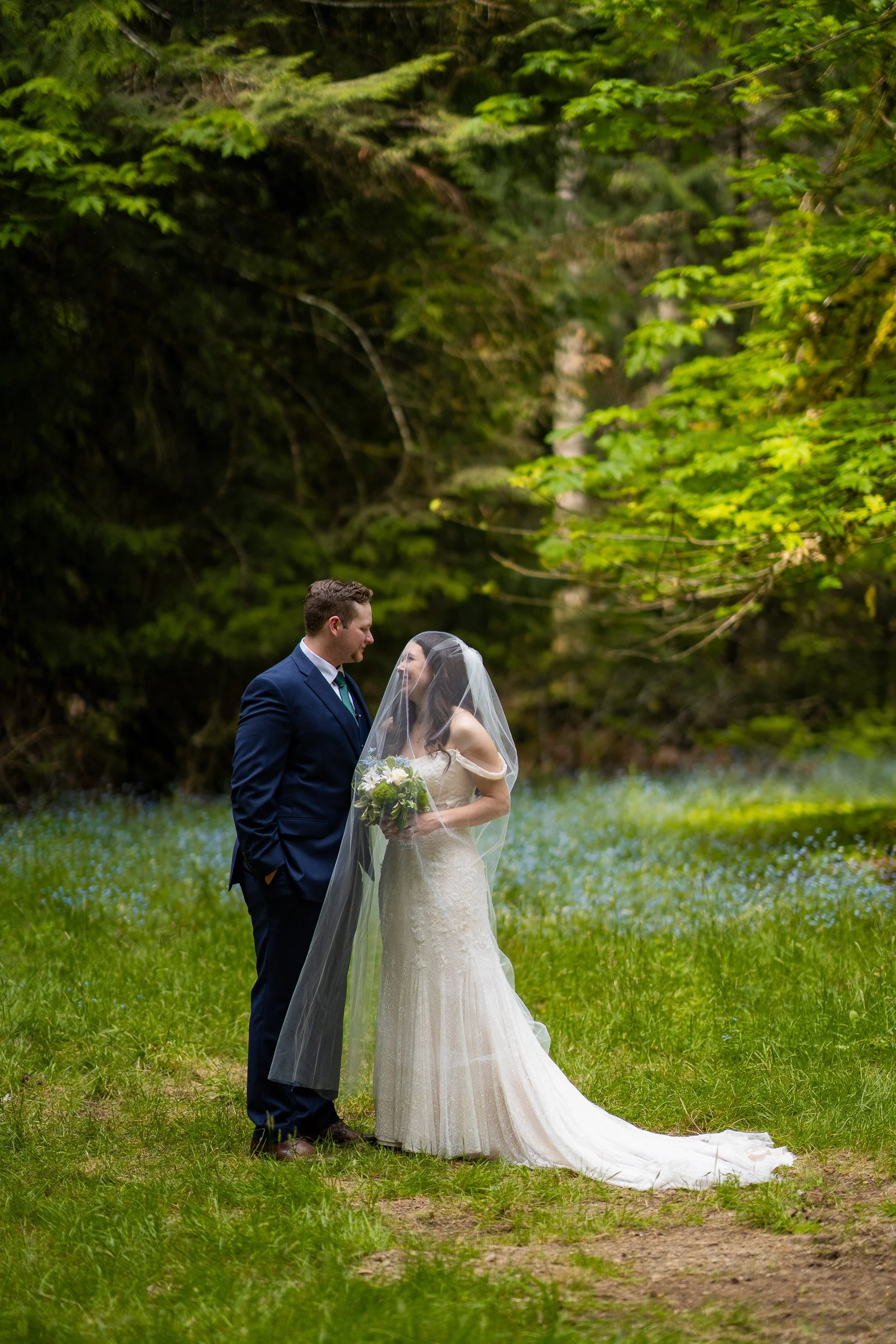 B &amp; A PNW Wedding.