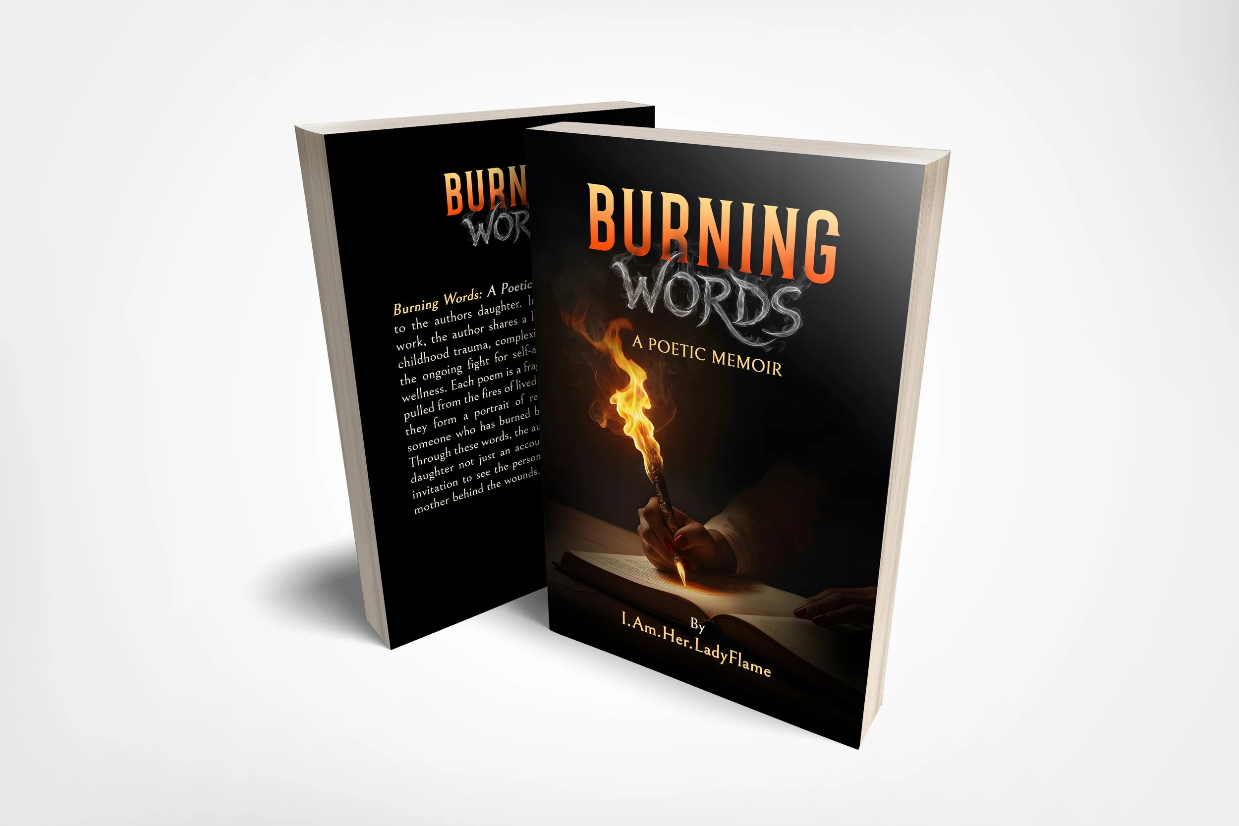 Burning Words: A Poetic Memoir (Signed Copy)
