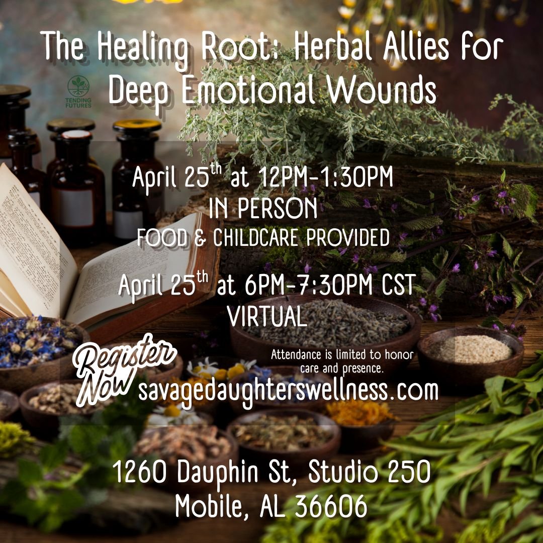 The Healing Root: Herbal Allies for Deep Emotional Wounds