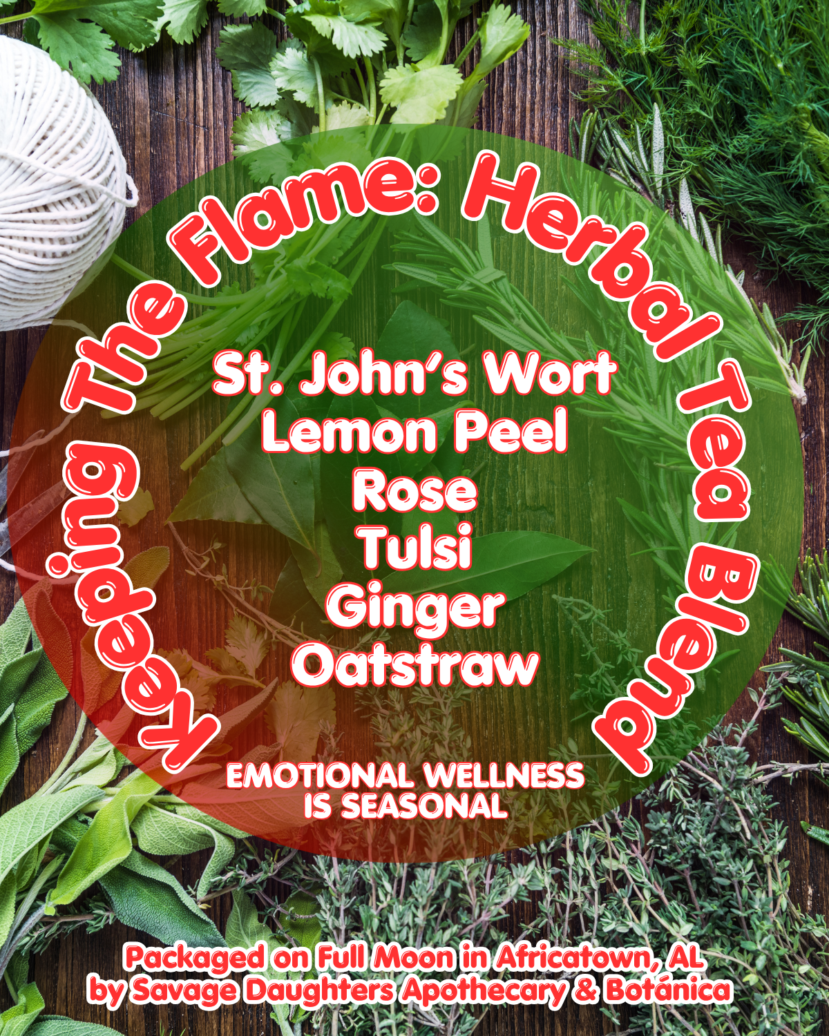 Keep The Flame: Seasonal Wellness Blend