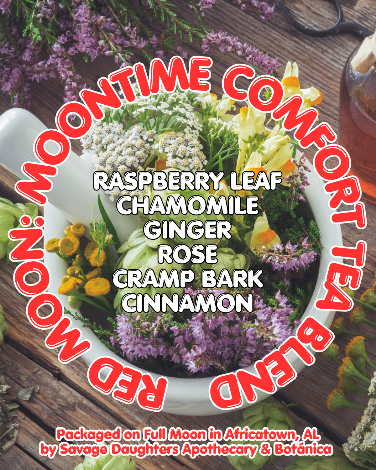 Red Moon: Moontime Comfort Blend