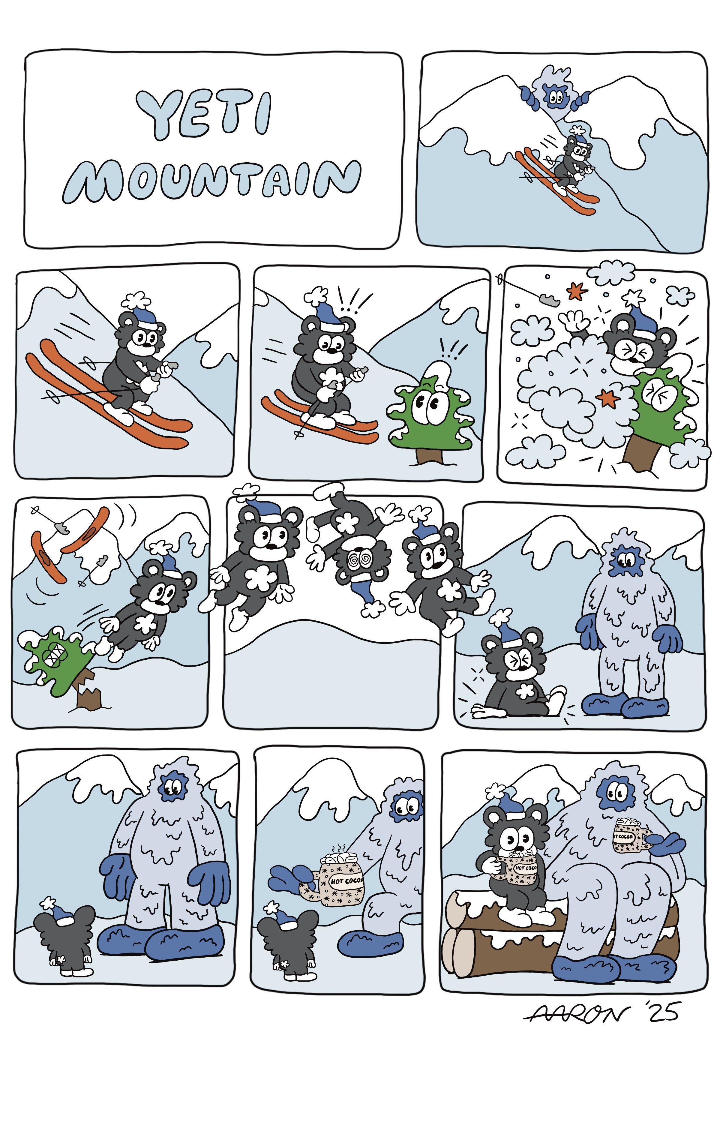 %22Yeti Mountain%22 comic strip.jpg