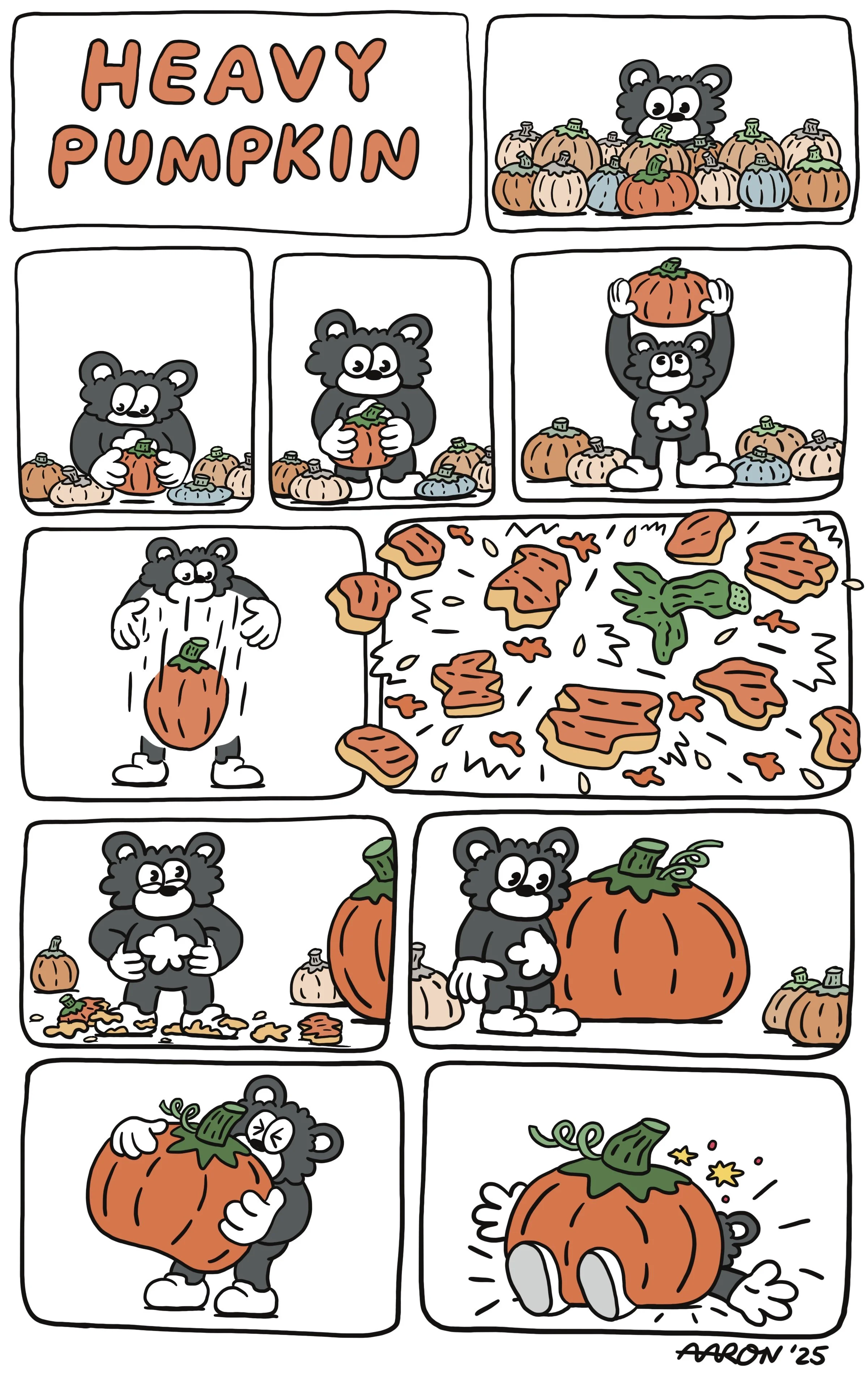%22Heavy Pumpkin%22 comic strip.JPG