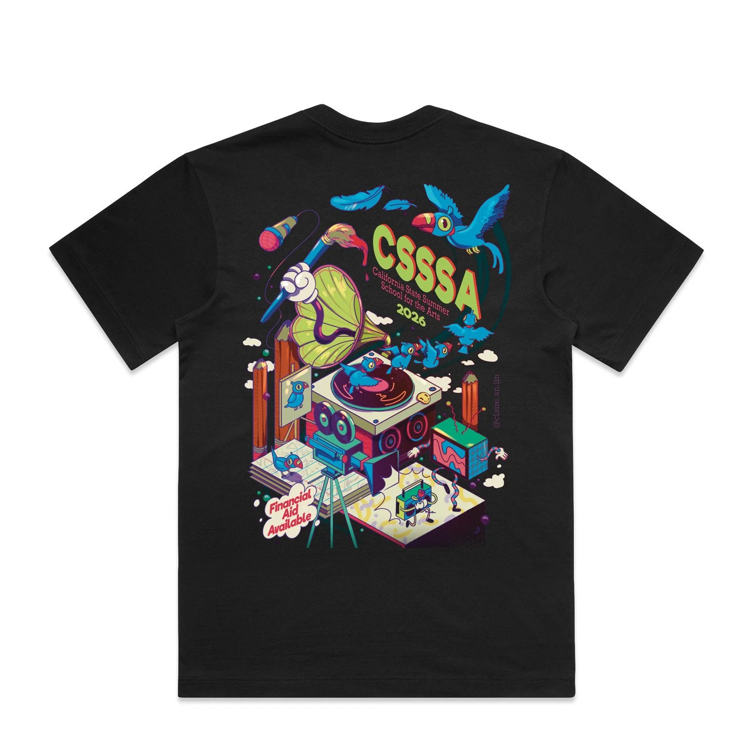 CSSSA 2026 - Official Commemorative Shirt Design