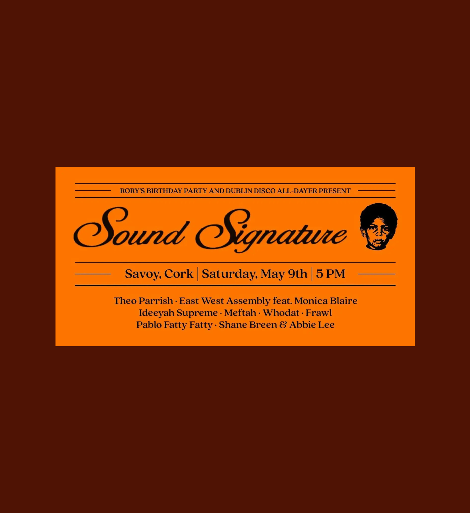 Theo Parrish (DJ Set) + Sound Signature Label Showcase