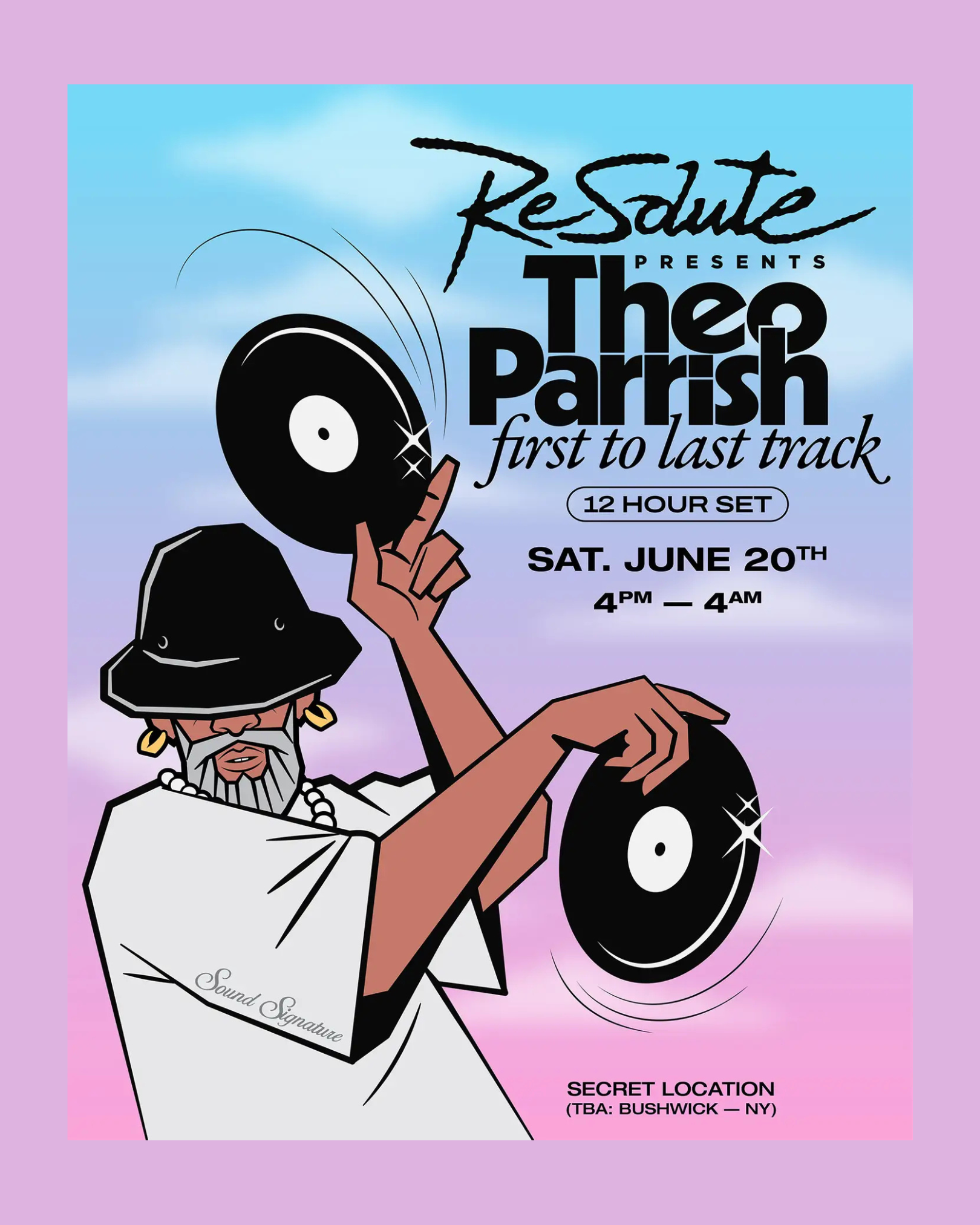ReSolute presents: Theo Parrish (Open-Air, Extended Set)
