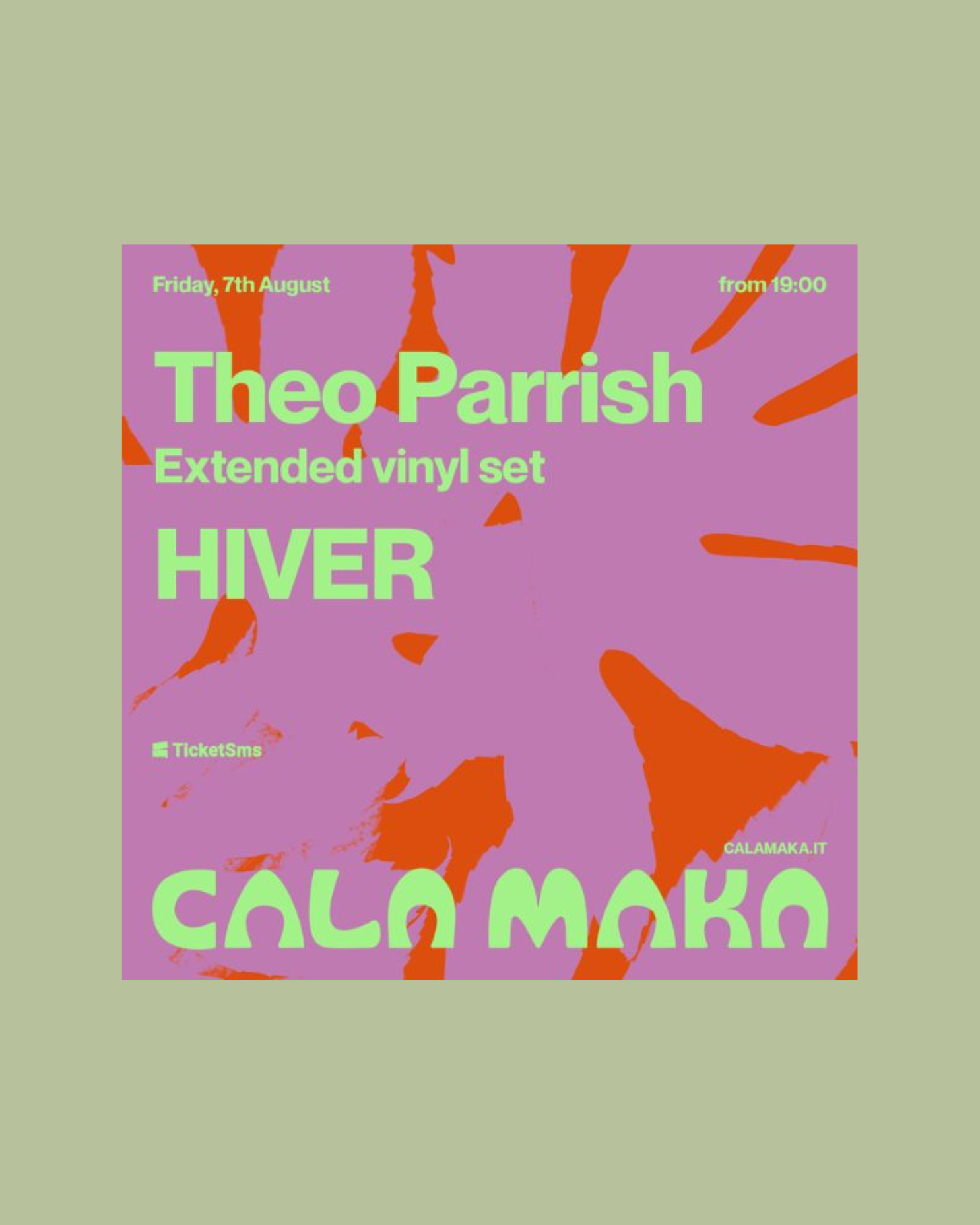 Maka Club w/ THEO PARRISH (Long Set), Hiver