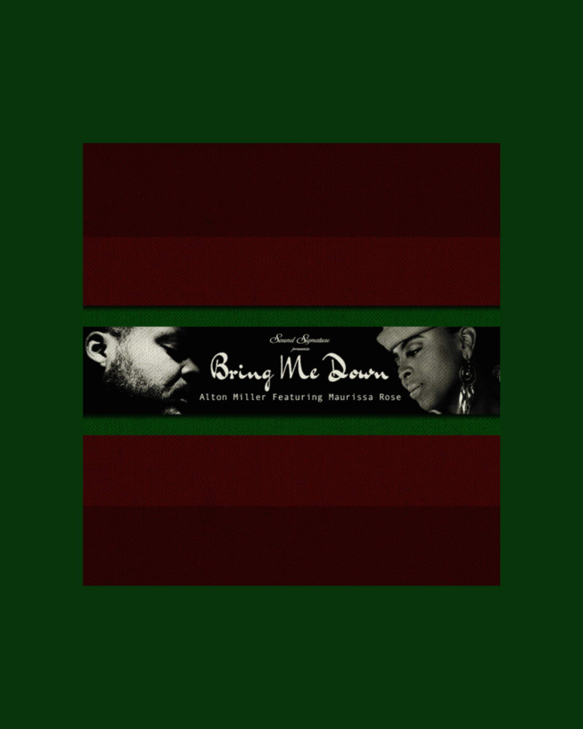 12" / Alton Miller featuring Maurissa Rose - Bring Me Down