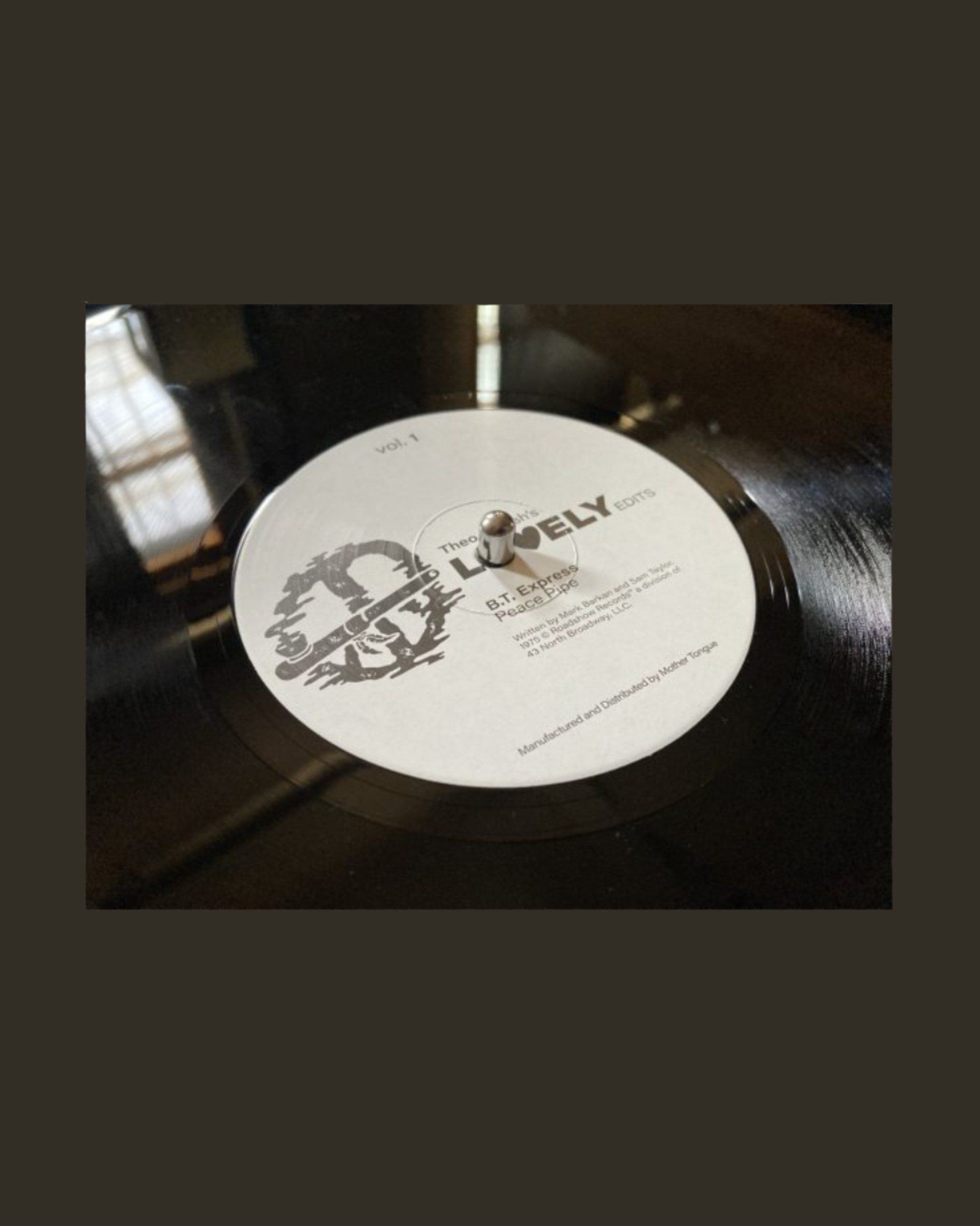 12" / Theo Parrish - Lovely Edits Vol. 1