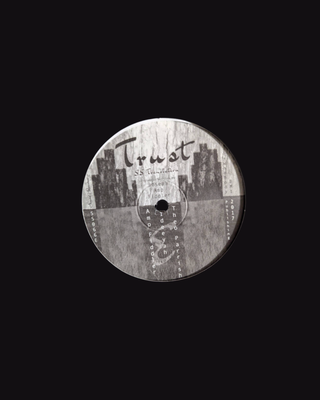 12" / Theo Parrish featuring Amp Fiddler & Ideeyah - Gentrified Love Part 3.