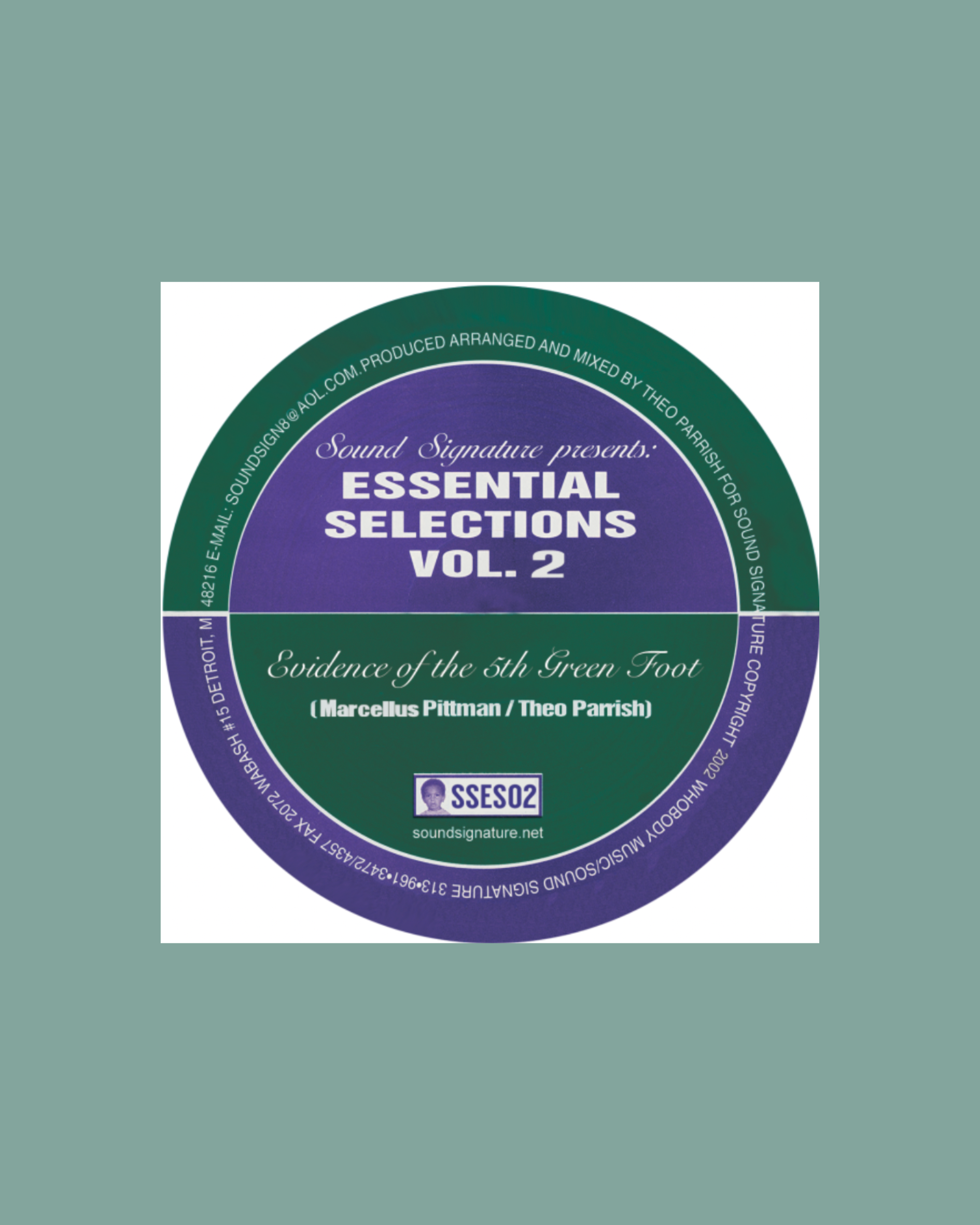 12" / Marcellus Pittman & Theo Parrish - Essential Selections Vol. 2