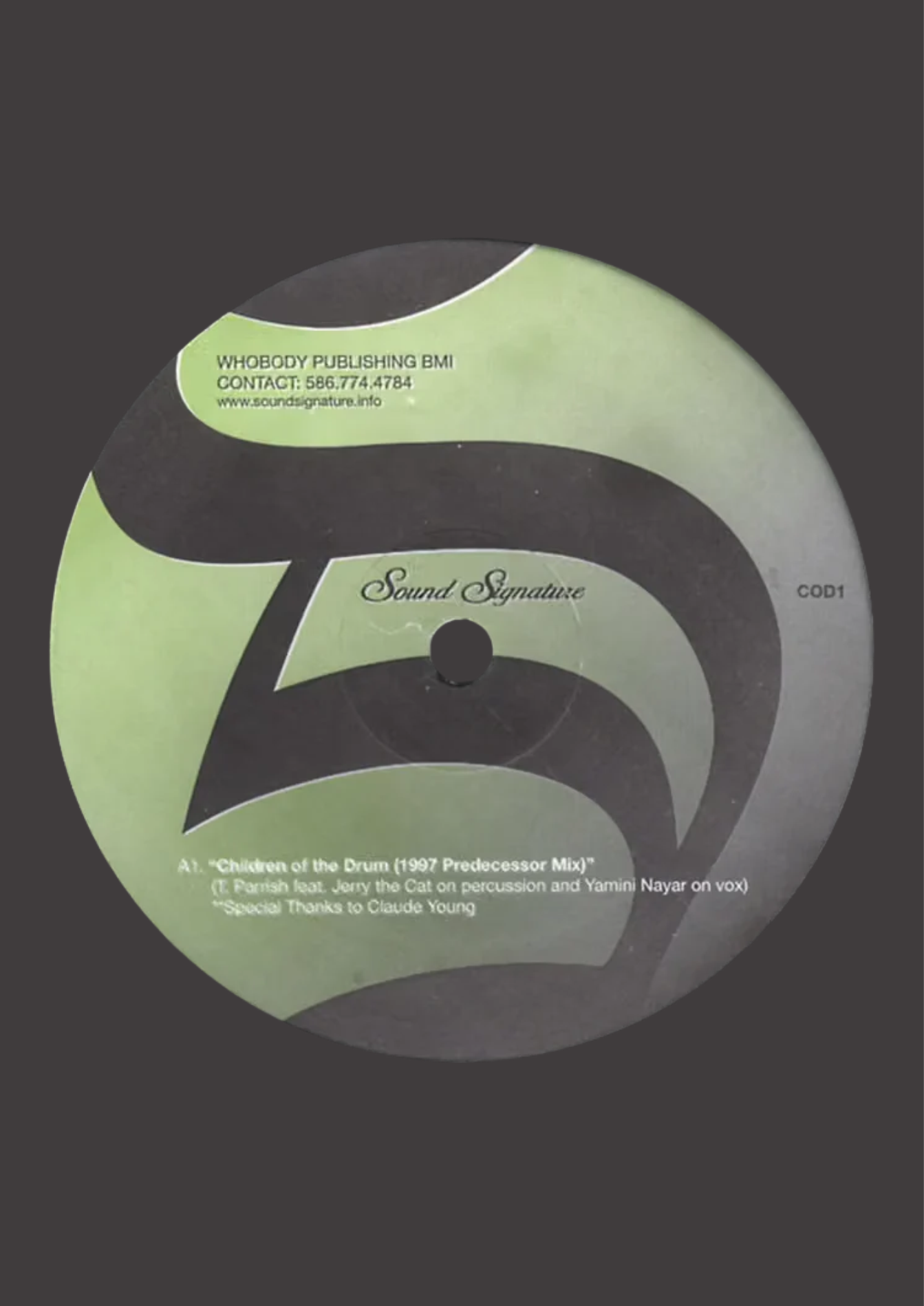 12" / Theo Parrish - Children of the Drum