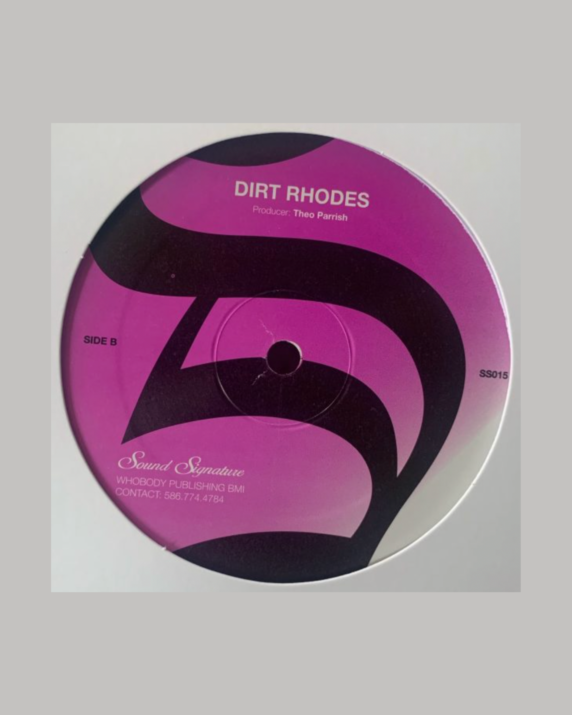 12" / Theo Parrish - You Forgot/Dirt Rhodes