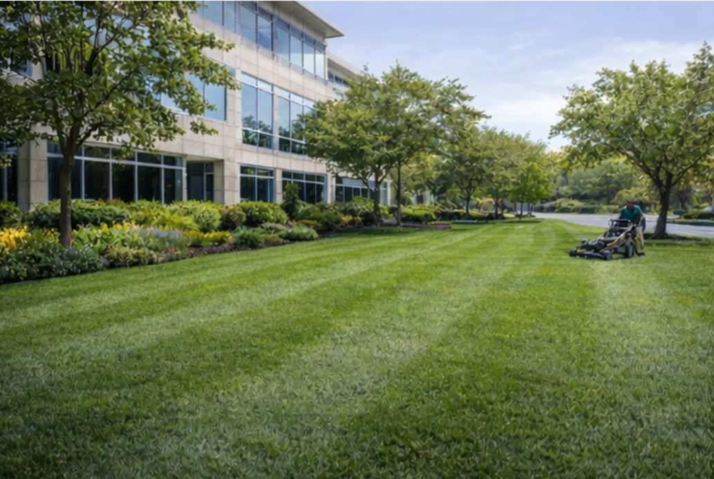 commercial grounds care for offices, apartments, and residential properties