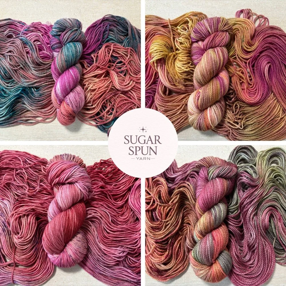 Adding some Super soft and squishy High Twist 100% Merino DK to the website. #sugarspunyarn #yarnlover
