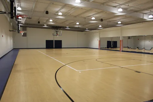 Interior Gymnasium - Ceiling, Walls, and Floor Striping