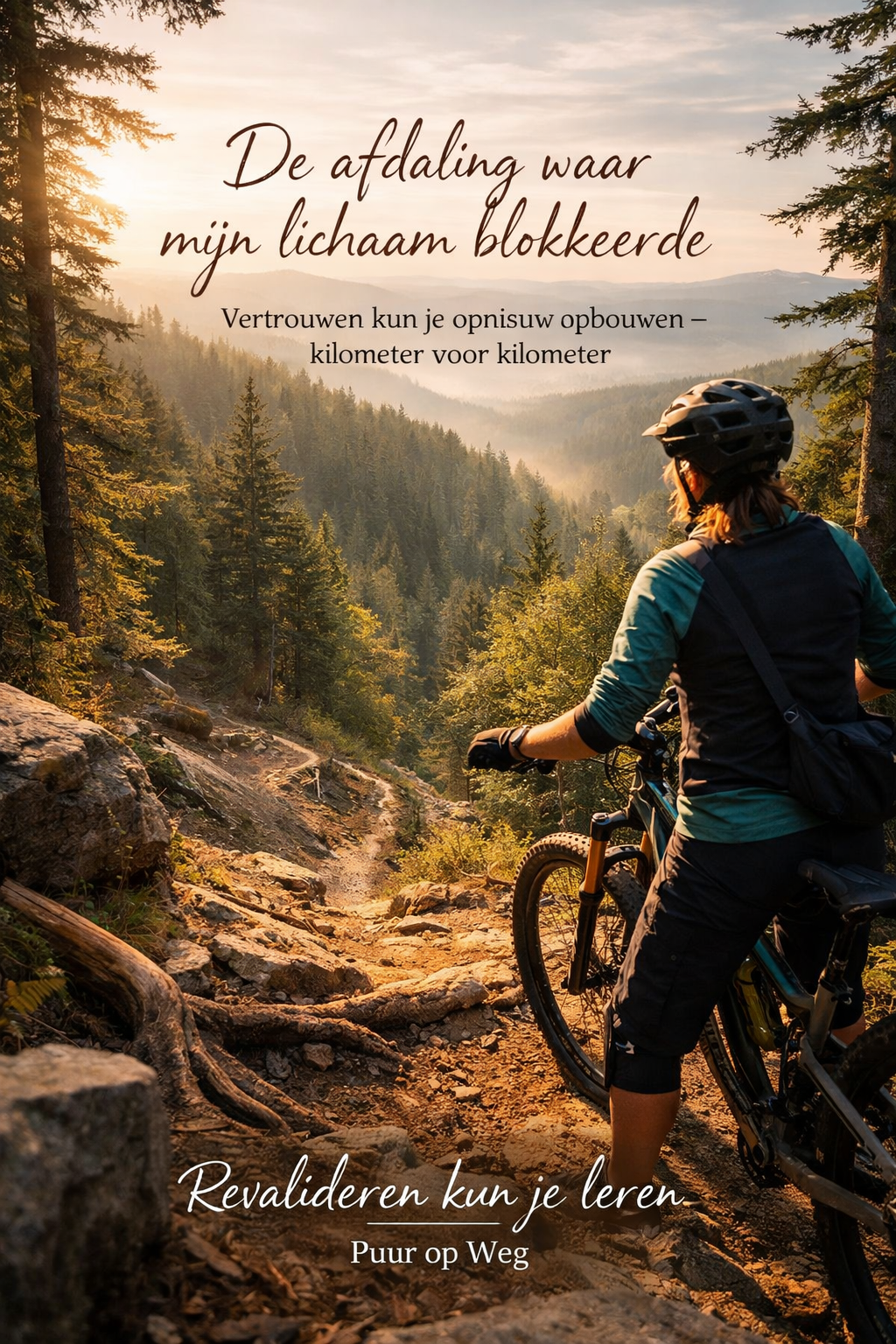 De afdaling waar mijn lichaam blokkeerde