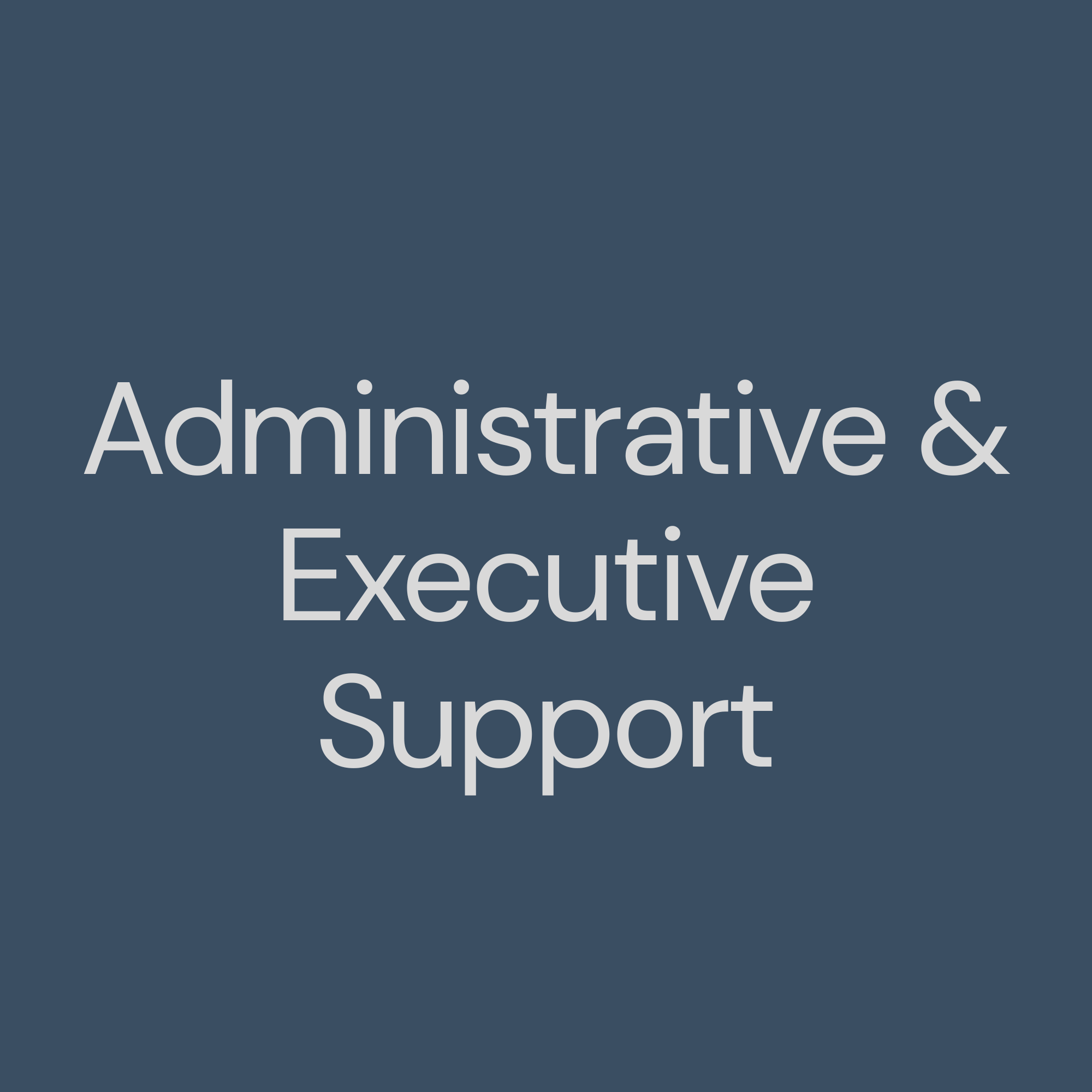 Remote administrative professional managing inbox and calendar for a growing business