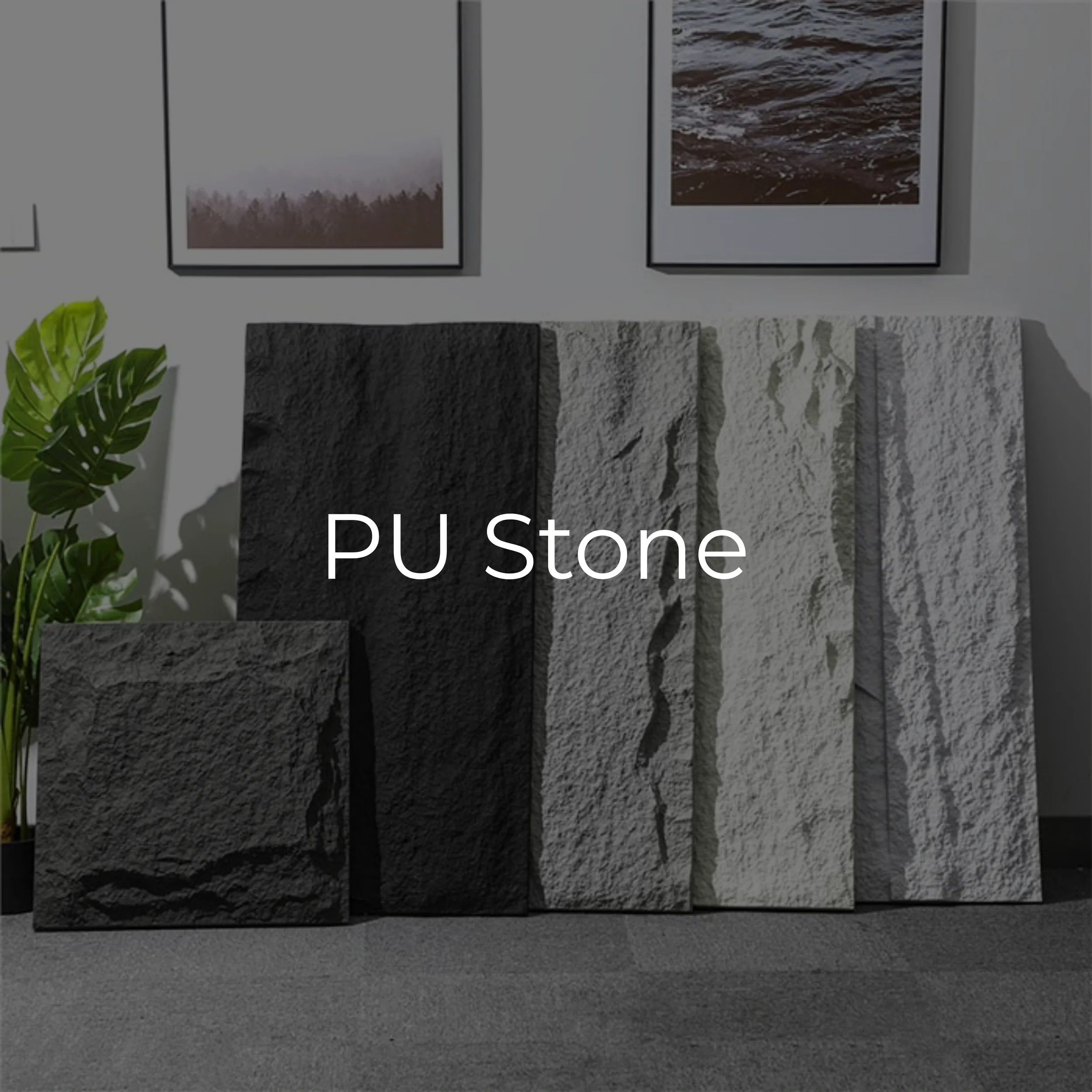 Architectural Ease. Achieve the rugged, heavy look of stacked stone or masonry with Polyurethane (PU) panels. Remarkably lightweight and simple to install, they offer a high-end exterior or interior look at a fraction of the labor cost.