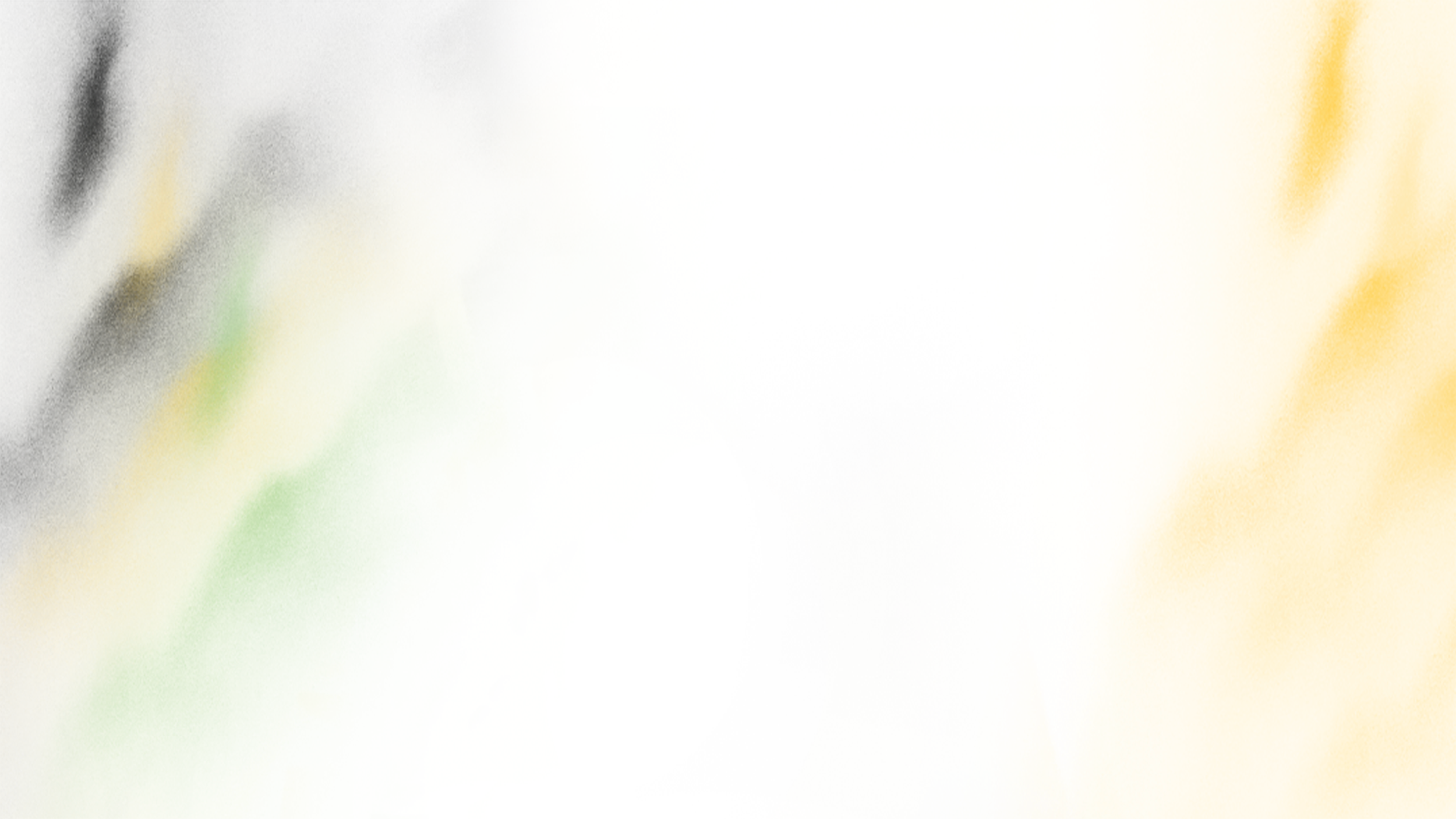 L'image est floue avec des taches de couleurs pastel, notamment noir, jaune, vert, et blanc, sans détails clairs ou objets reconnaissables.