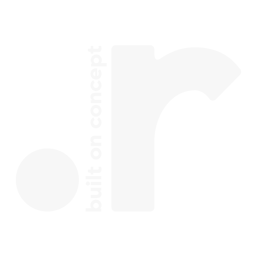 Icône d'un interrupteur marche/arrêt avec le texte "buit on contact" à côté.