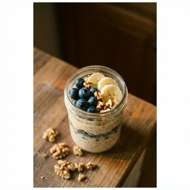 Cholesterol-Lowering Overnight Oats: 5-Minute Cardiac Breakfast