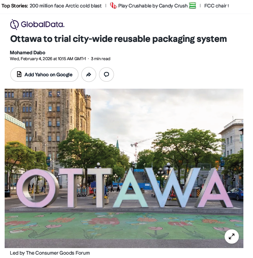 Ottawa, City wide trial project, 2026