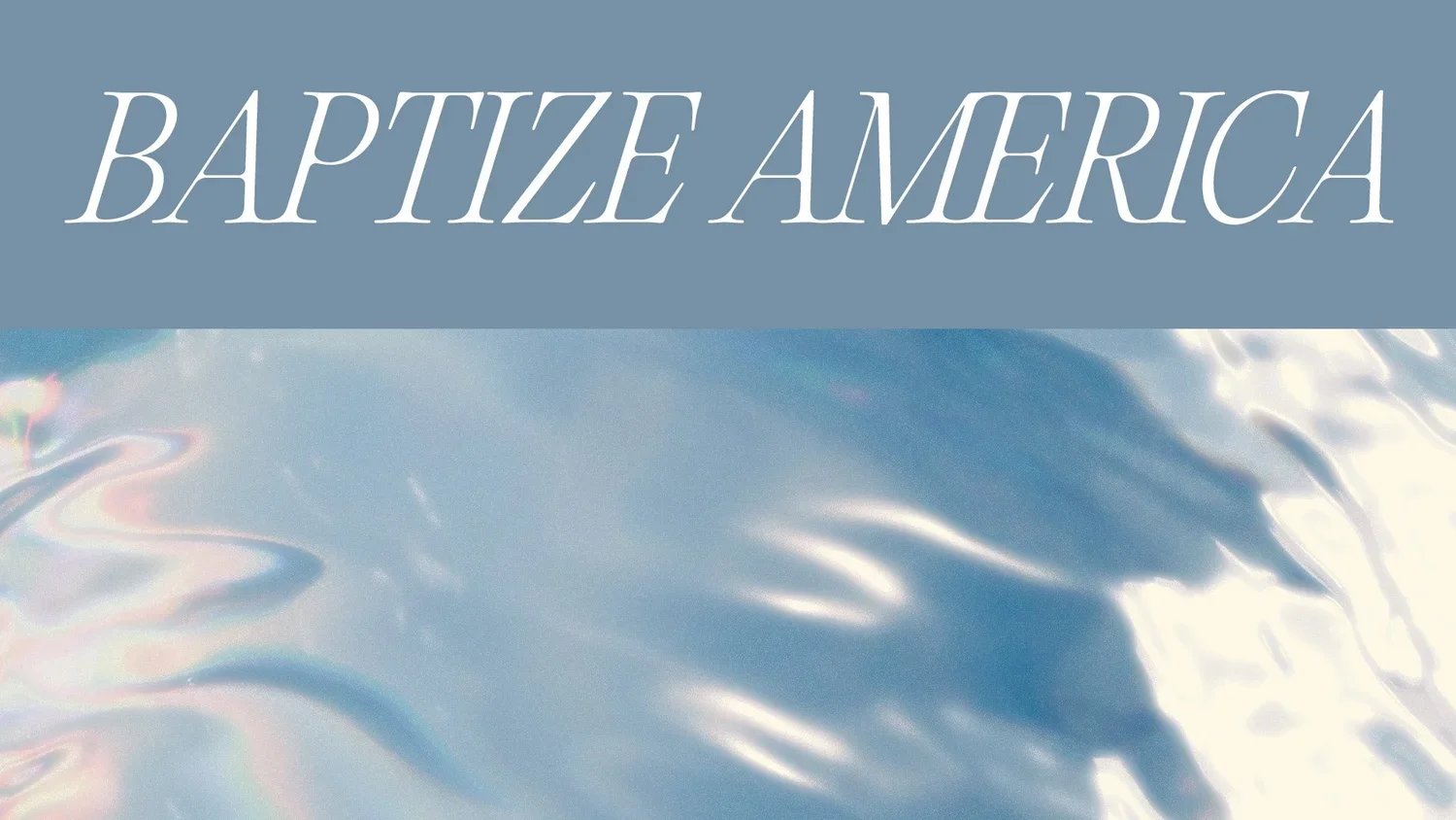 Take the next step in your faith.  On Pentecost Sunday 2026, churches across all 50 states will unite for the largest synchronized baptism event in American history.
