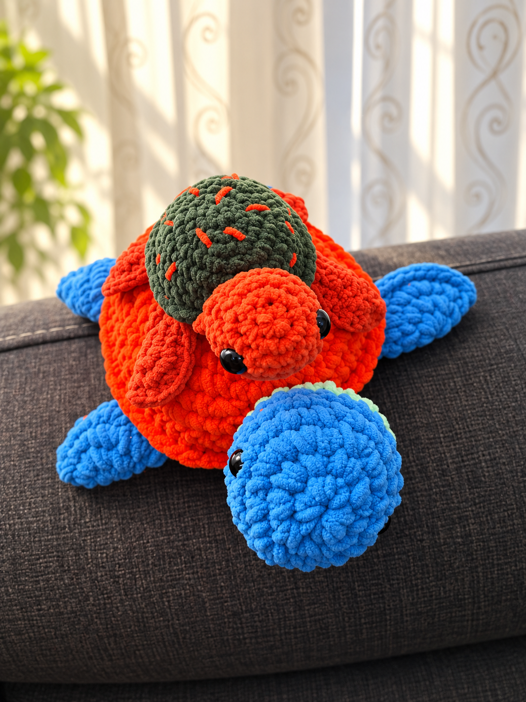 Surprise Color Turtle Duo Plush