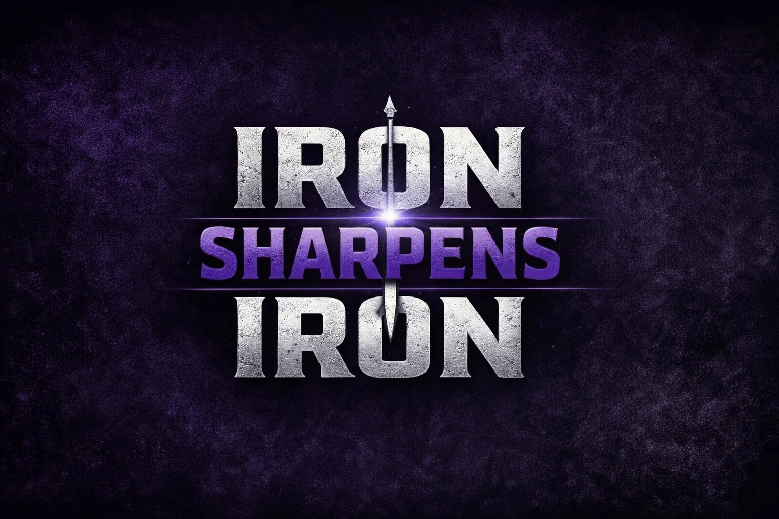 Iron Sharpens Iron - Bring 5. Train Free.