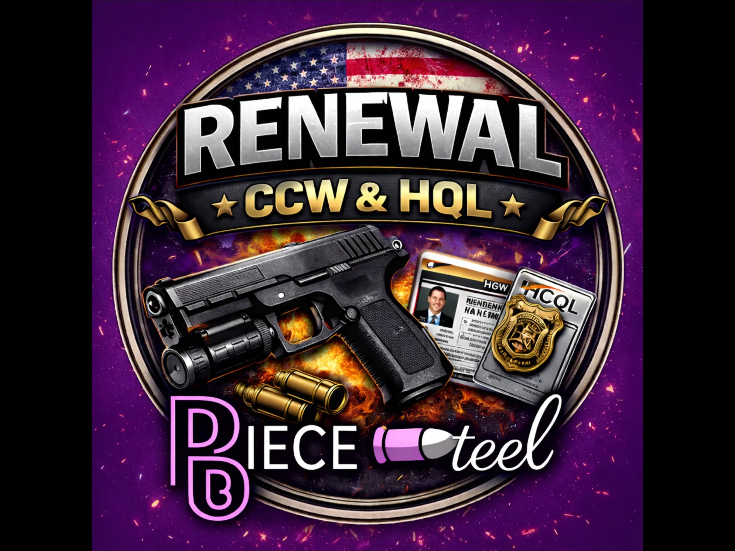 Conceal & Carry Weapon Renewal (CCW)