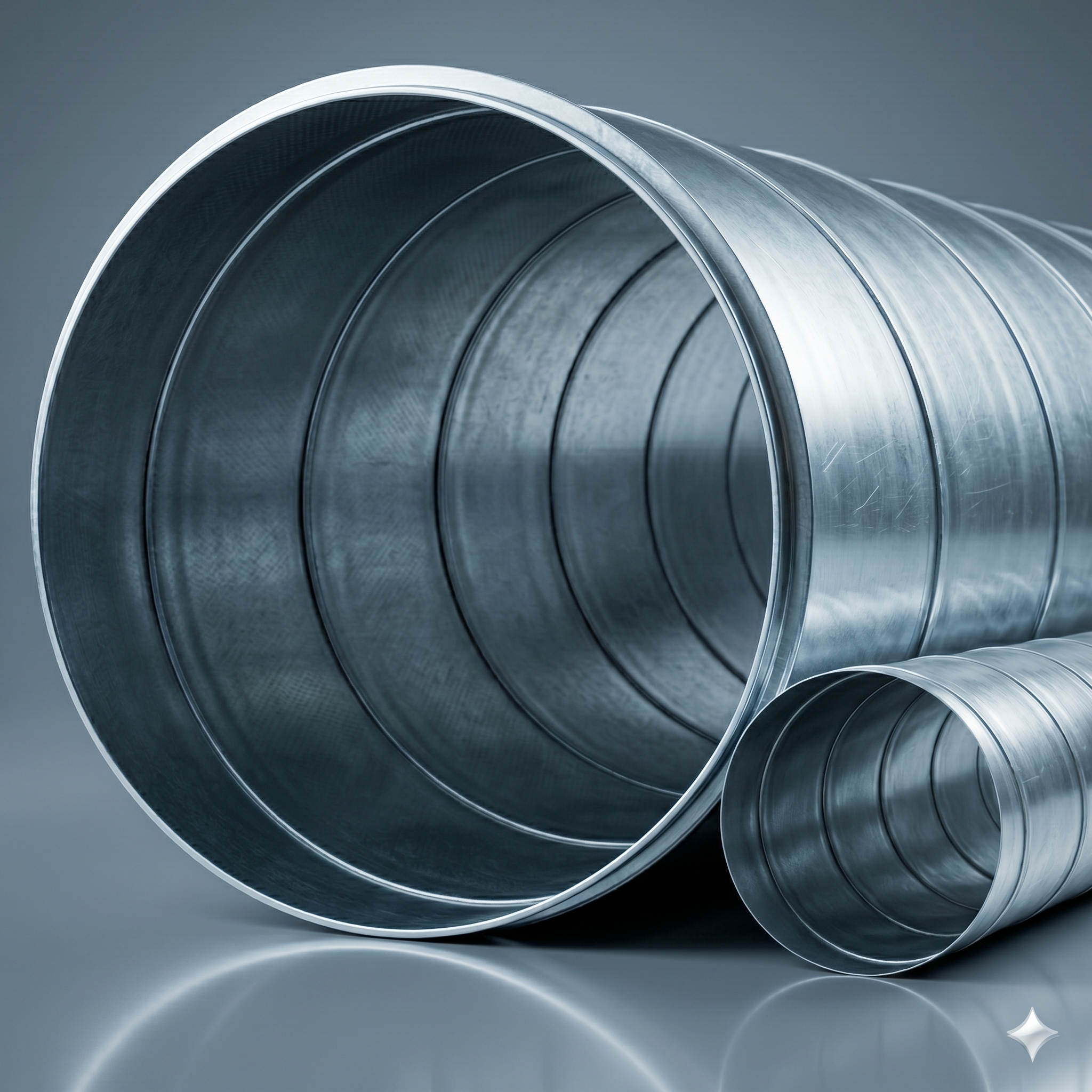 Cirkulära kanaler vent4vent