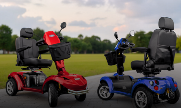 Mobility scooter helping seniors stay independent in Northam