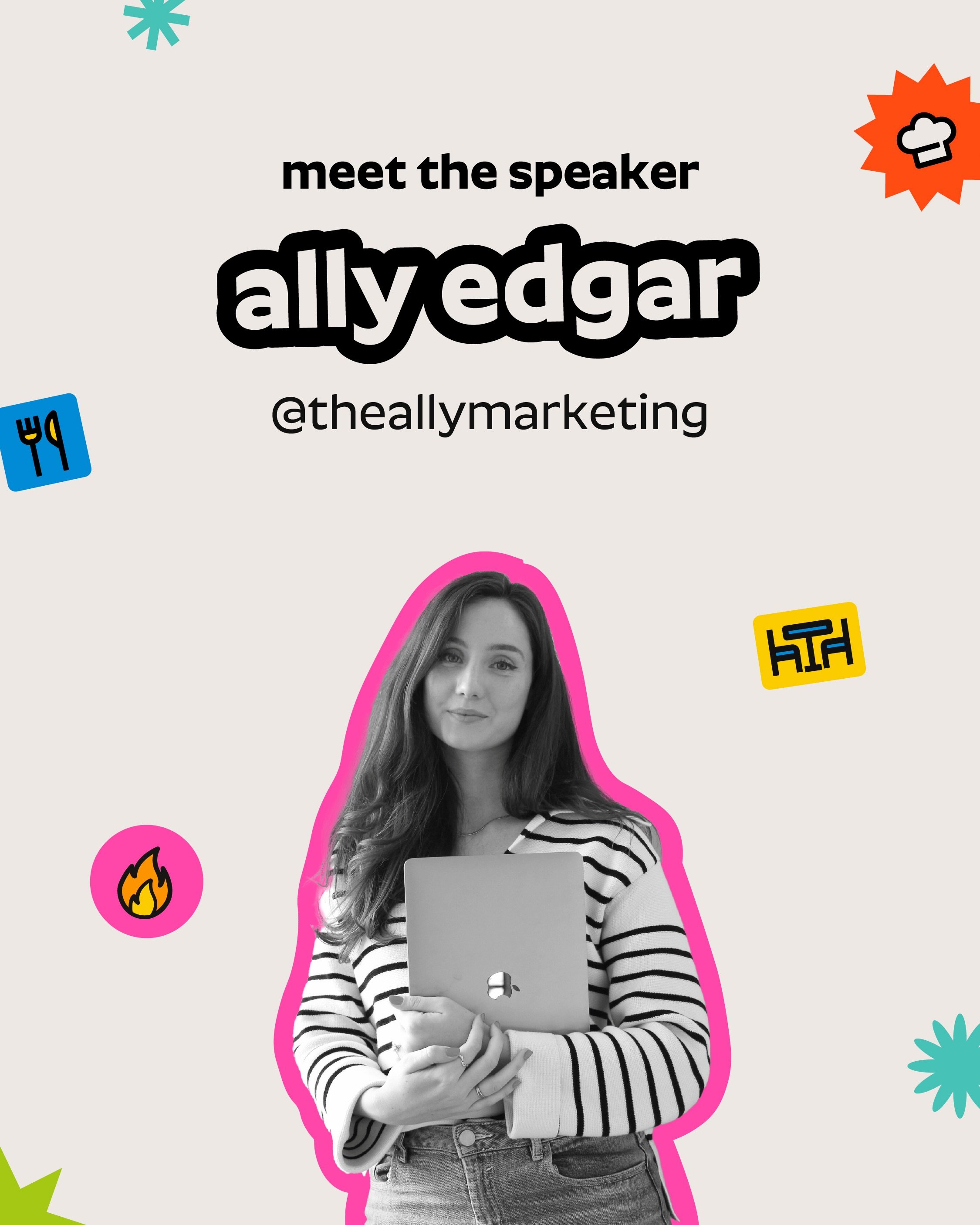 This day next week! 🙌 We&rsquo;re excited to have Ally Edgar at The Feed in Dublin to share her tips on taking the content in your camera roll and producing a fully fledged social strategy. 

Final tickets are available now on thefeed.marketing! 

T