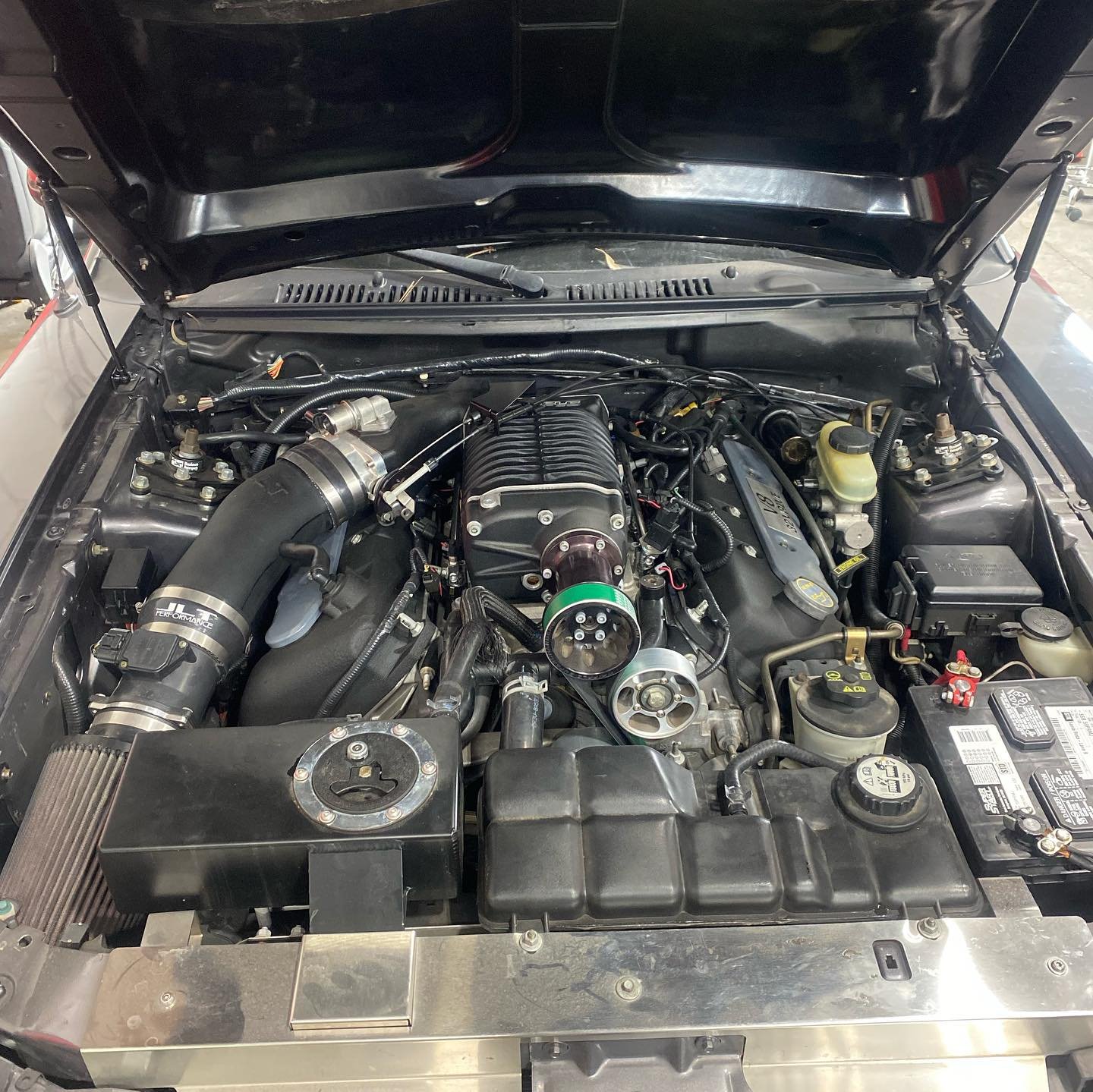 What an absolute pleasure to work on this beauty of a car, whippled cobra in for a twin disk clutch an rear end service along with a boost gauge an afr gauge