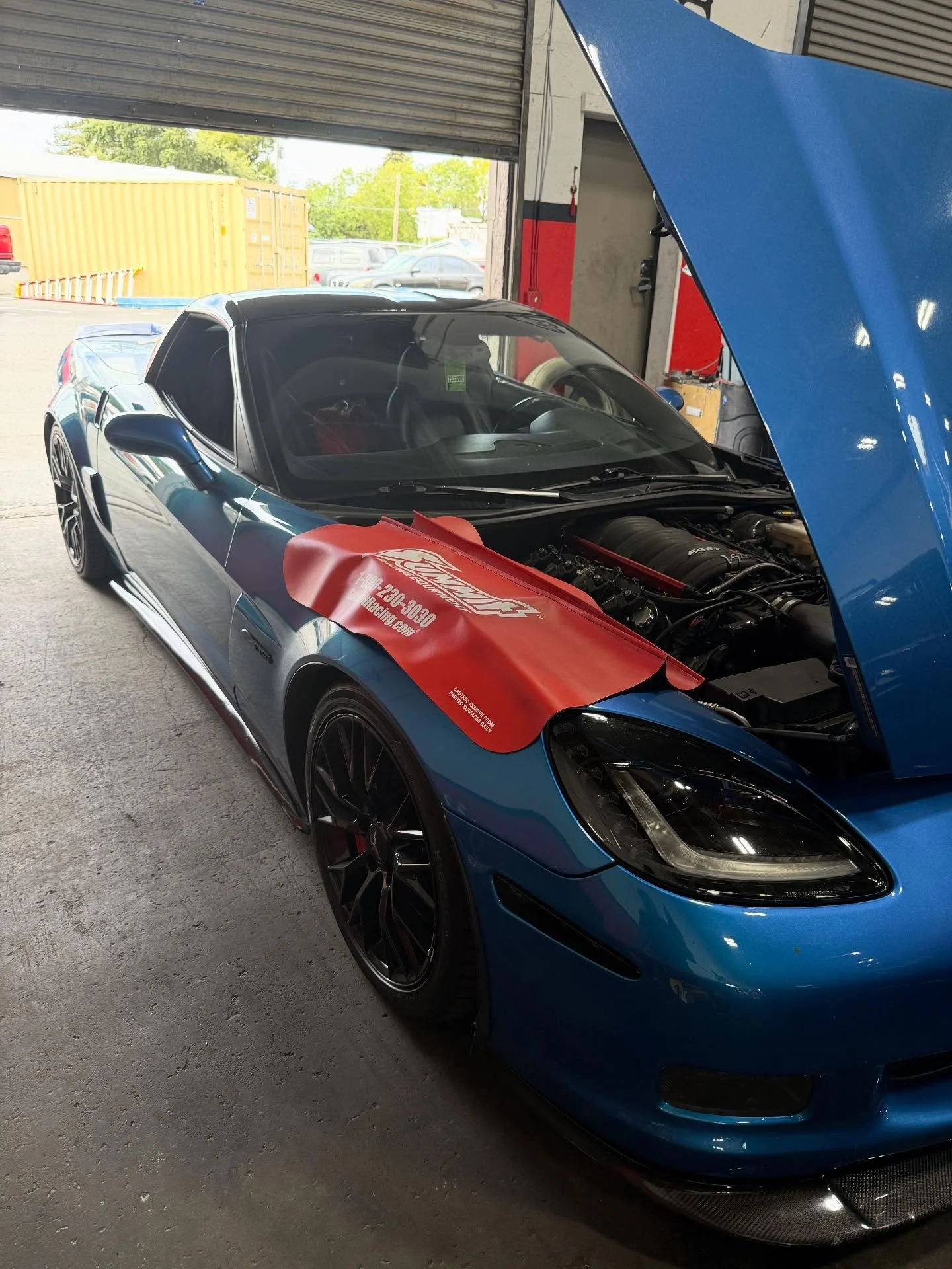 Time to see wat this zo6 about, fully built motor an some e85 should make it bark 👌😎 