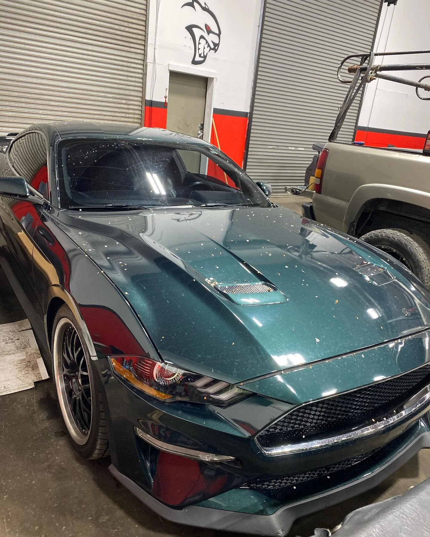 Mustang bullit 5.0 in for long tube headers an a custom 91 an e85 tune, amazed on the power it put down on the dyno😊