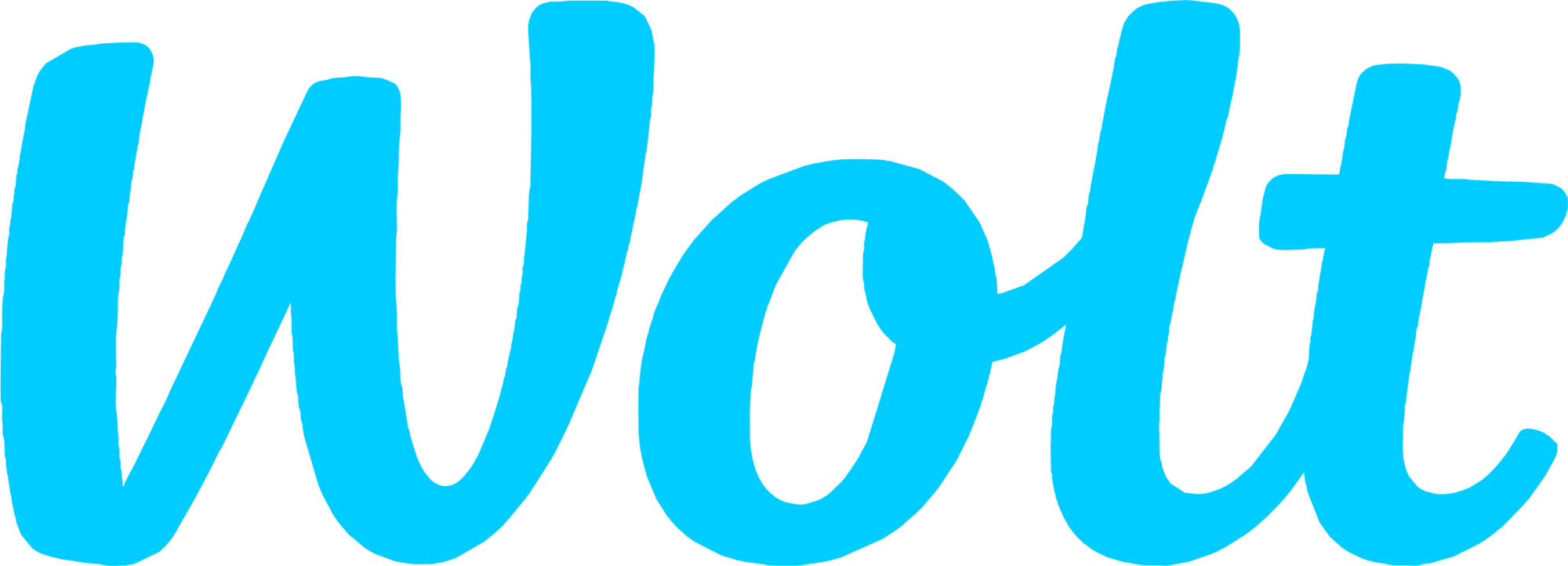 Logo von Wolt, ein Essenslieferant
