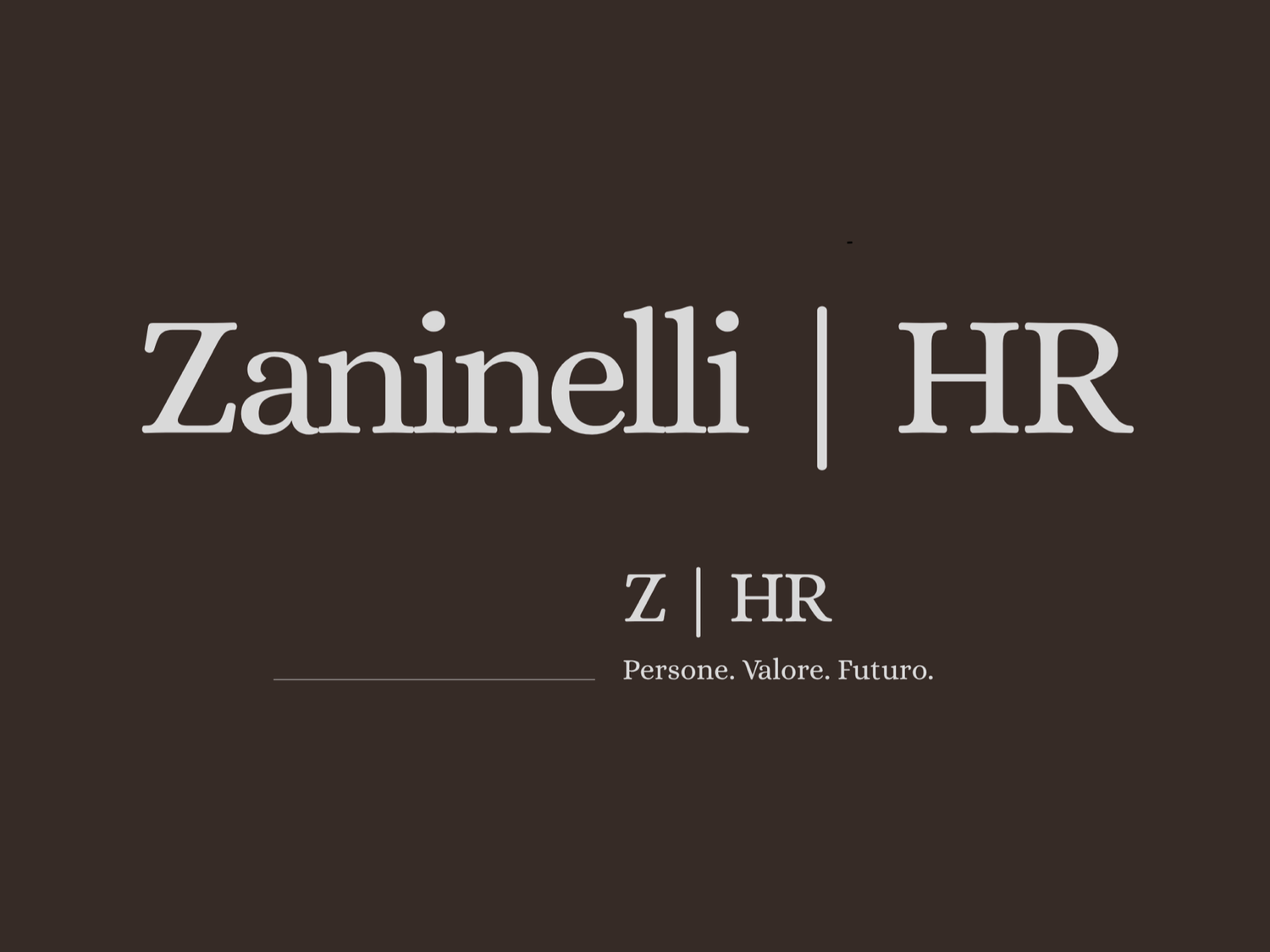 Zaninelli | HR, Value Beyond People
