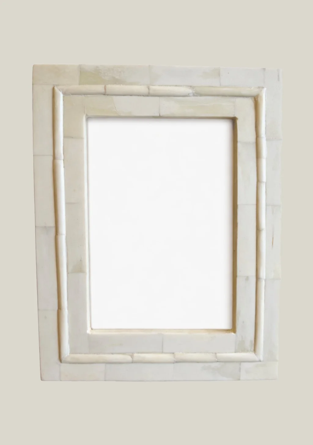 White Bone Photo Frame