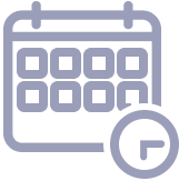 Calendrier avec une flèche indiquant une date